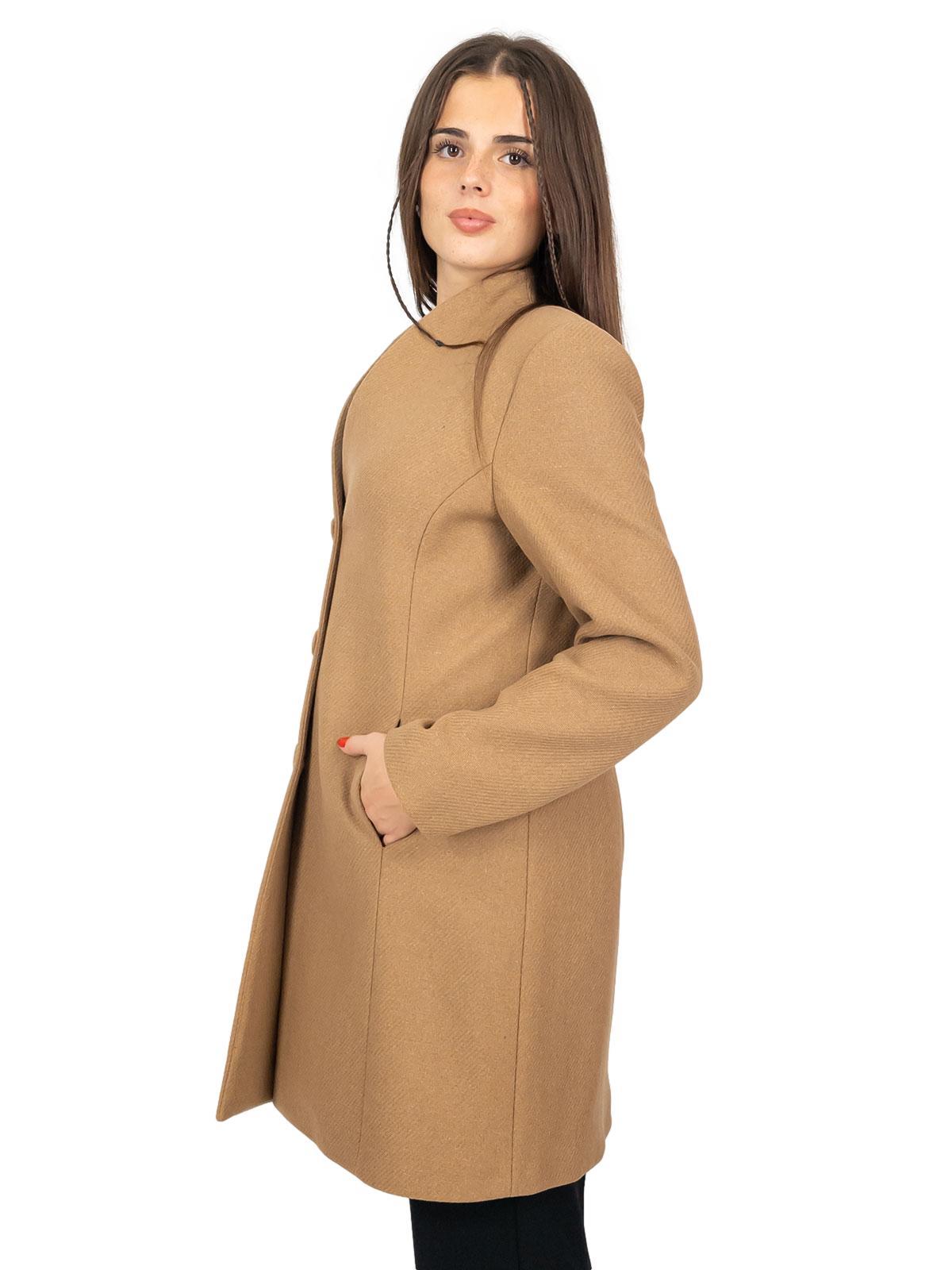 Cappotto Invernale Cappotto Donna Cammello Autunno Inverno