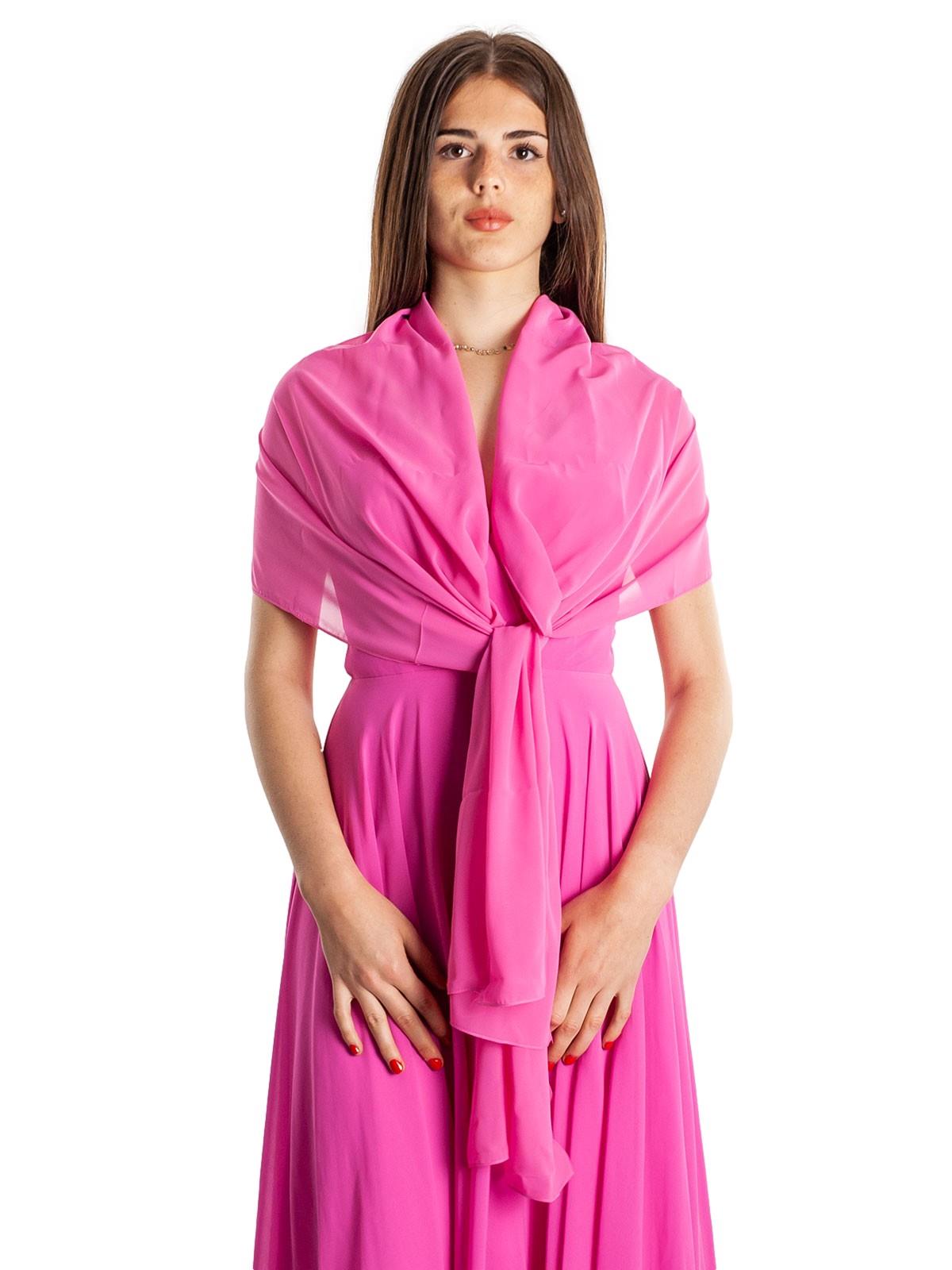 Scialle In Raso Chiffon Per Donna - Tinta Unita, Per Matrimoni E Serate Eleganti - Foto 3