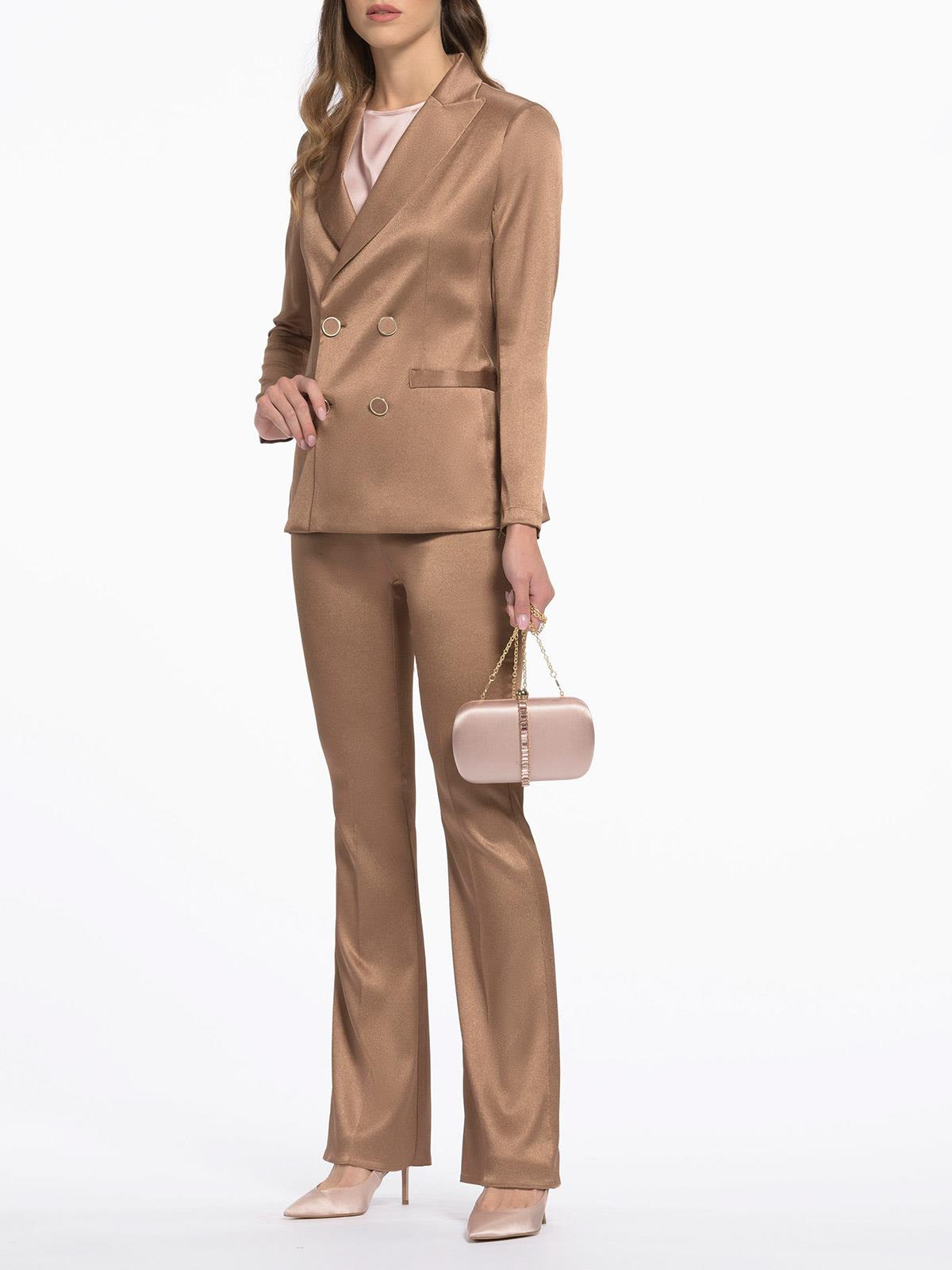 HOT Blazer Donna Giacca Rosa Cipria Rinascimento Blazer