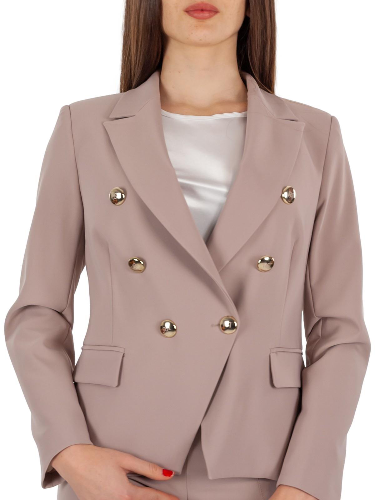 Blazer Donna Giacca Fucsia Rinascimento Blazer Donna Elegante