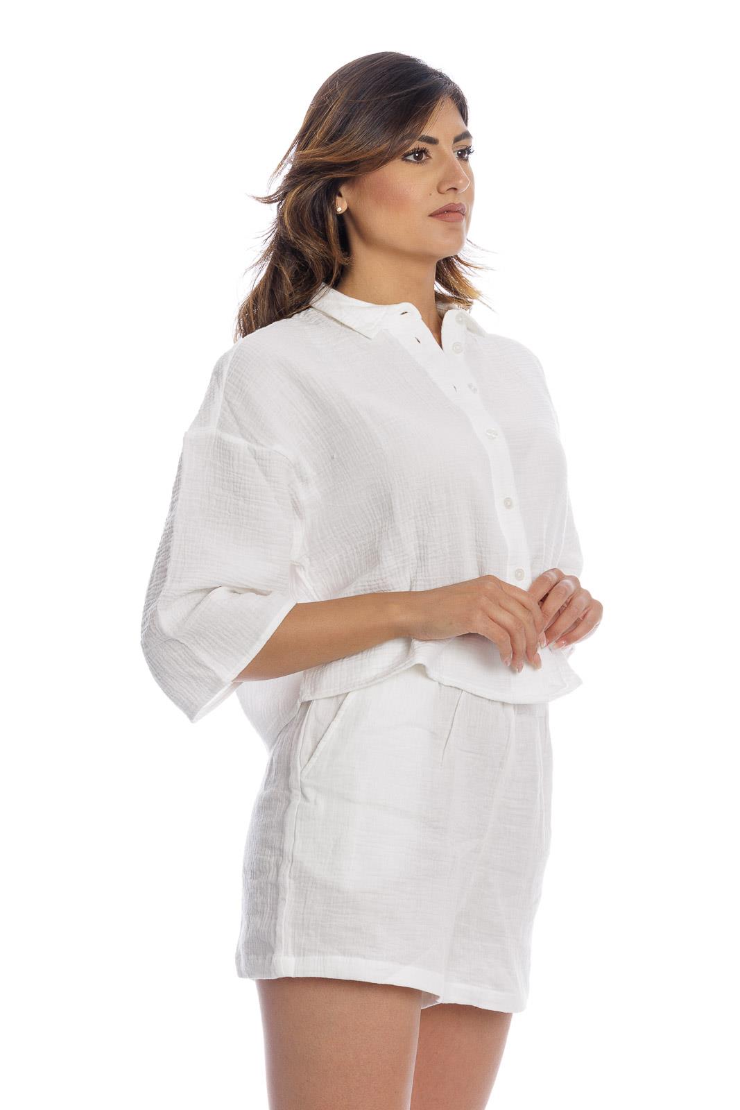 GRACE KARIN Camicetta Con Paillettes E Colletto Rialzato - Top Glitterato Per Feste, Club E Serate, Maniche Lunghe - Foto 12