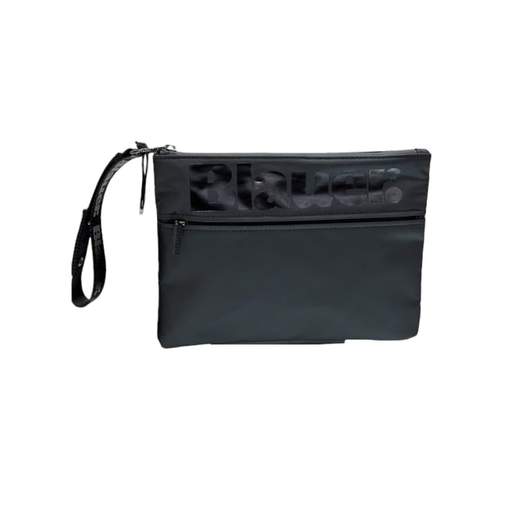 Pochette Blauer Coney Pour Homme, Vert, En Tissu, Zip, Modèle 2023 - Neuve