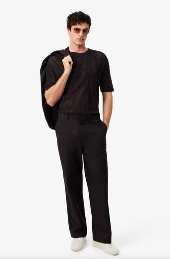Lacoste Maglia stampata a maniche corte relaxed fit