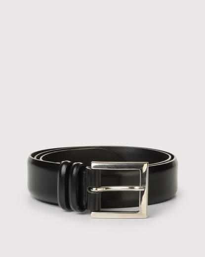 Orciani Cintura classica Calf in pelle 3,5 cm