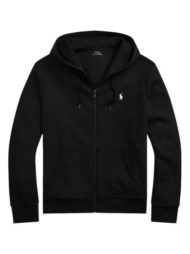 Polo Ralph Lauren Felpa hoodie full zip sleeve double knt