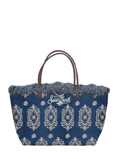Saint Barth CITY BAG MID FRINGE