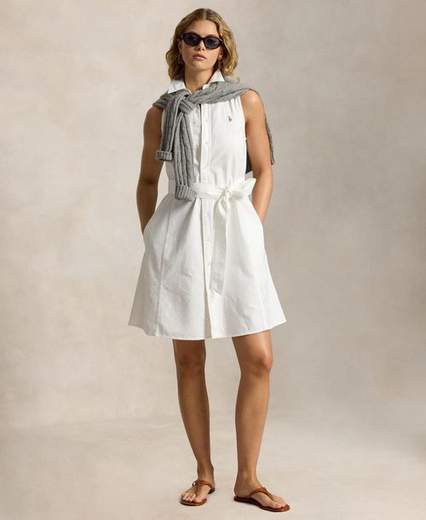 Polo Ralph Lauren WOVEN SHIRT DRESS-DRESSES