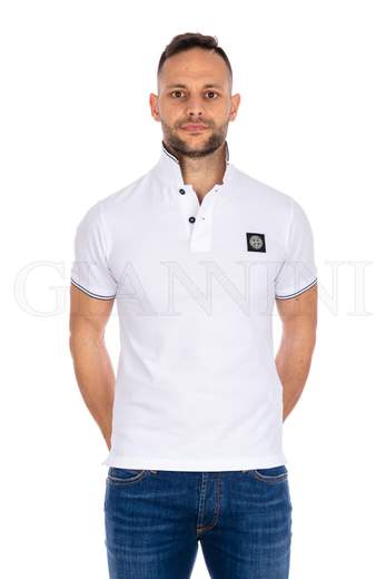 Tシャツ・カットソー Stone Short-Sleeved Polo Shirt STONE ISLAND Polo shirt 101522S18 for Men