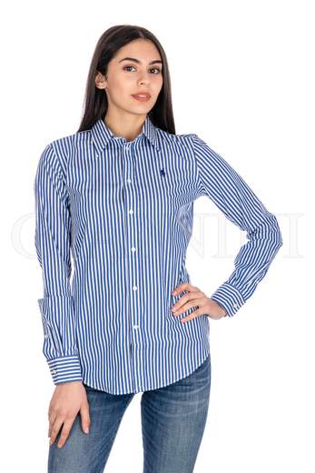Tシャツ・カットソー POLO RALPH LAUREN Women Tops 211965761 001 Blue 211950044001-main.jpg