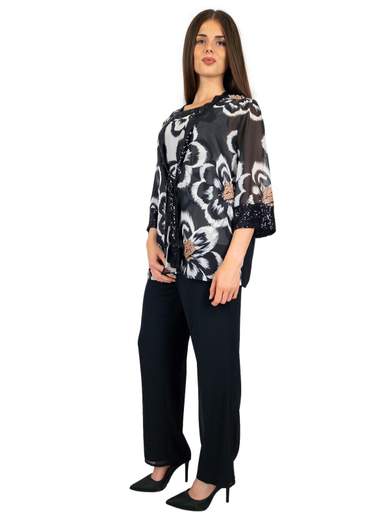 Tuta Sportiva Donna 2 Pezzi – Crop Top E Pantaloni Vita Bassa, Per Yoga, Palestra, Fitness